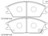 ASIMCO KD9702W Brake Pad Set, disc brake